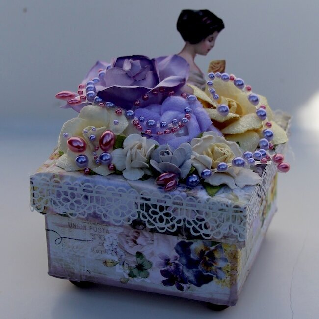 Gift/Trinket Box with C&#039;est Magnifique&#039;s June Kit