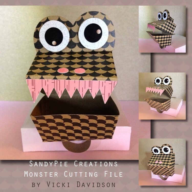 3D monster cutting file