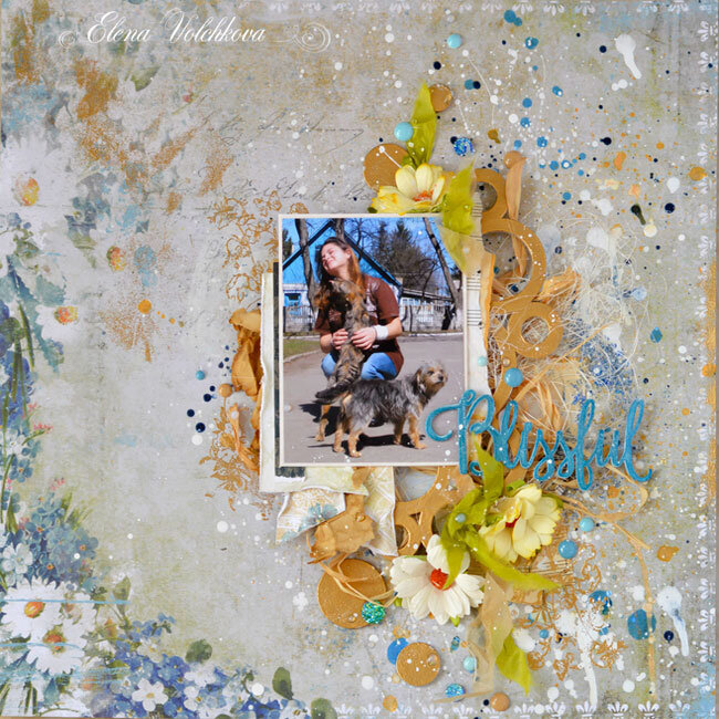 Blue Fern Studios -  &quot;The charm of country life&quot; layout