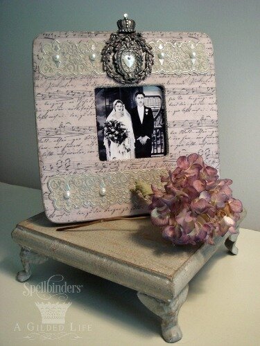 Wedding Day Picture Frame by Kim Laws