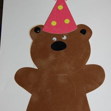 Build a Bear Birthday invites *Cricut - Doodlecharms* 