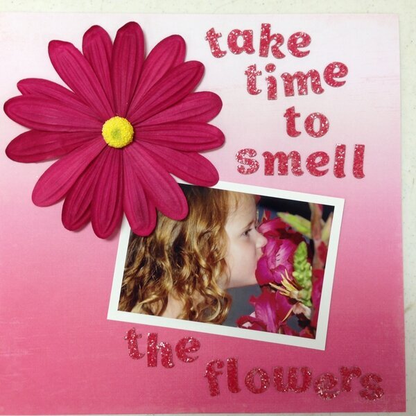 Take Time to Smell the Flowers