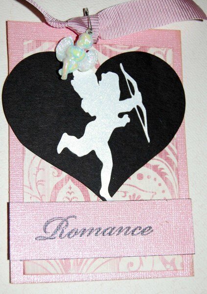 Cupid draw back your bow---Valentine tag