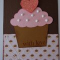 Valentine Cupcake Sweets Tag