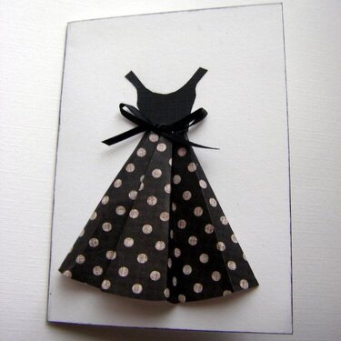 Little Black Dress Card