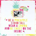 Be a Pineapple - Pink Paislee