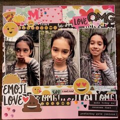 Emoji Love - NSD Embellishment Challenge 2017