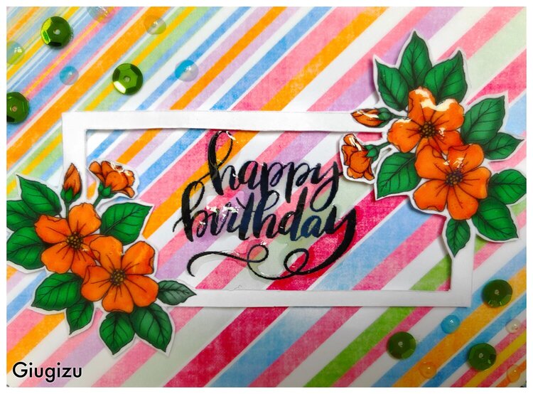 Free printable Floral Frames cards