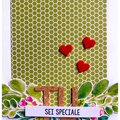 You are special handmade floral card