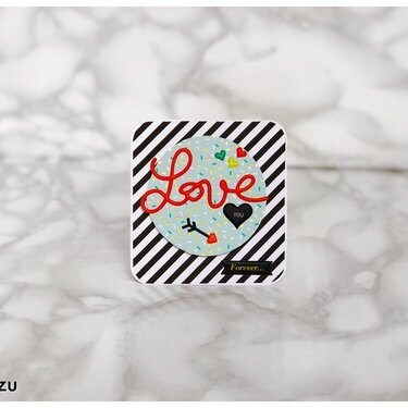 Love you for ever (Valentines Day card!)