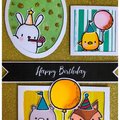 Handmade Frames Birthday Card (+template)