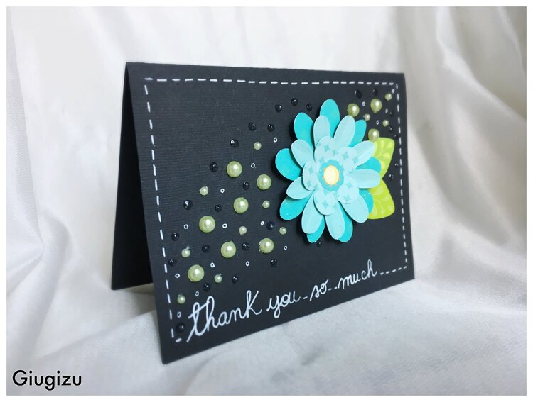 Easy Thank you card