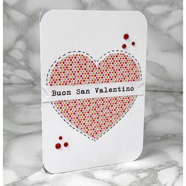 Valentine's day pop-up card