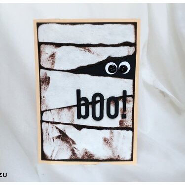 Mummy Halloween Card