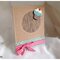 Woodgrain & cupcake birthday card