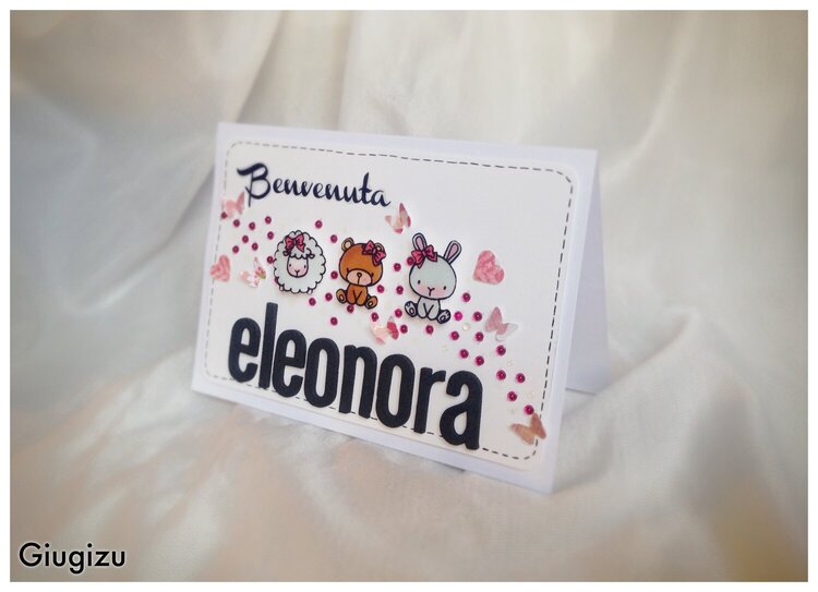 Welcome Eleonora (birth card)