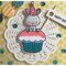 Cupcake Bunny Birthday card