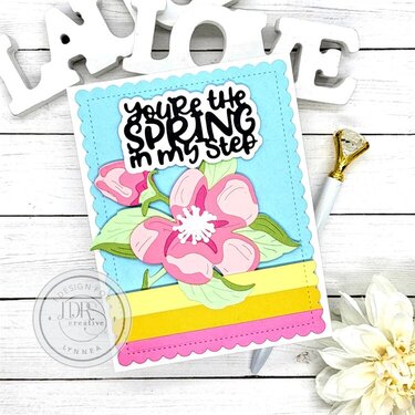 Spring in My Step Cherry Blossom Card