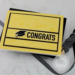 Yellow Congrats Grad Card