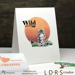Wild About You Clean and Simple card