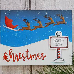 North Pole Chrismtas Card
