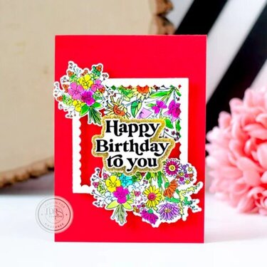 Happy Birthday Bouquet Card