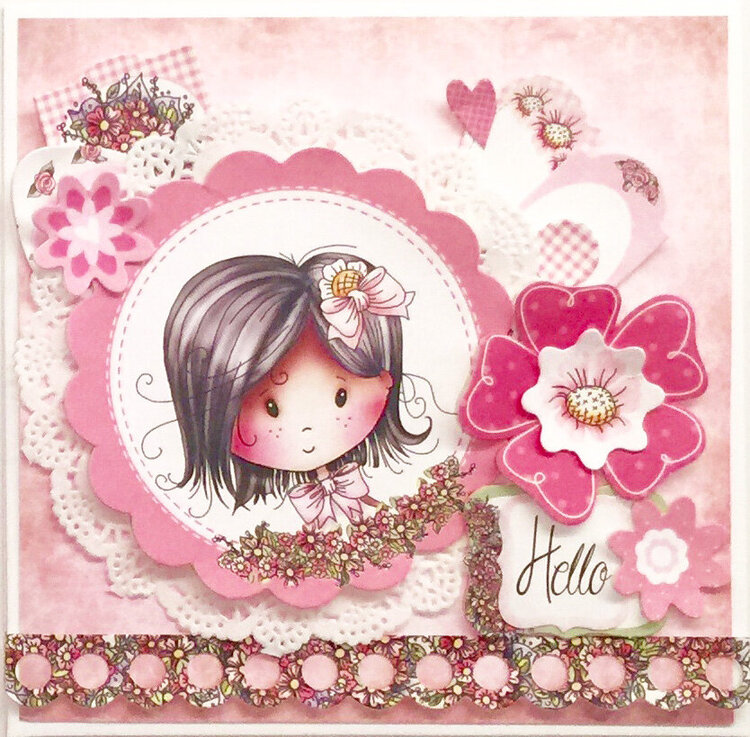 Winnie Sugar Blossom card kit