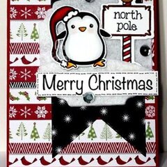 Cute Christmas Card w/ Penguins!