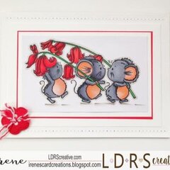 Sweetly Simple Bluebell Parade Card