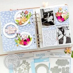 Floral Journal Layout