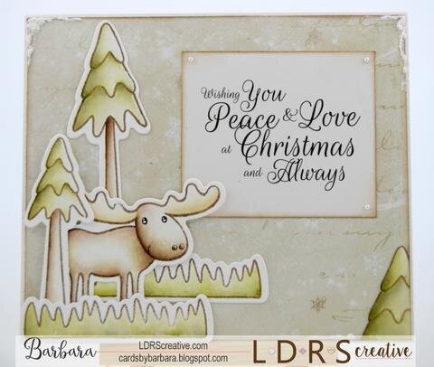 Peace, Love, Joy- Holiday Card