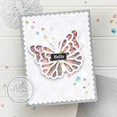 Hello Butterfly Card