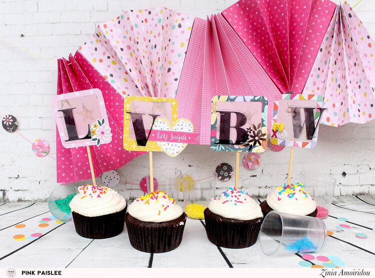 Cupcake Toppers &amp; Party Garlands