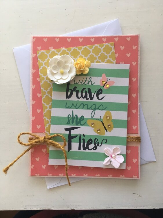 Encouraging Card for friend