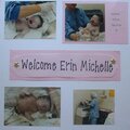 Welcome Erin Michelle!