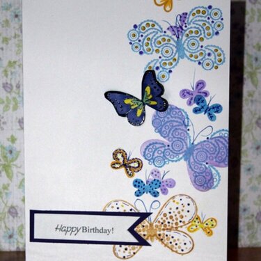 Saturday Card Sketch Challenge with Kimber 3.24.12