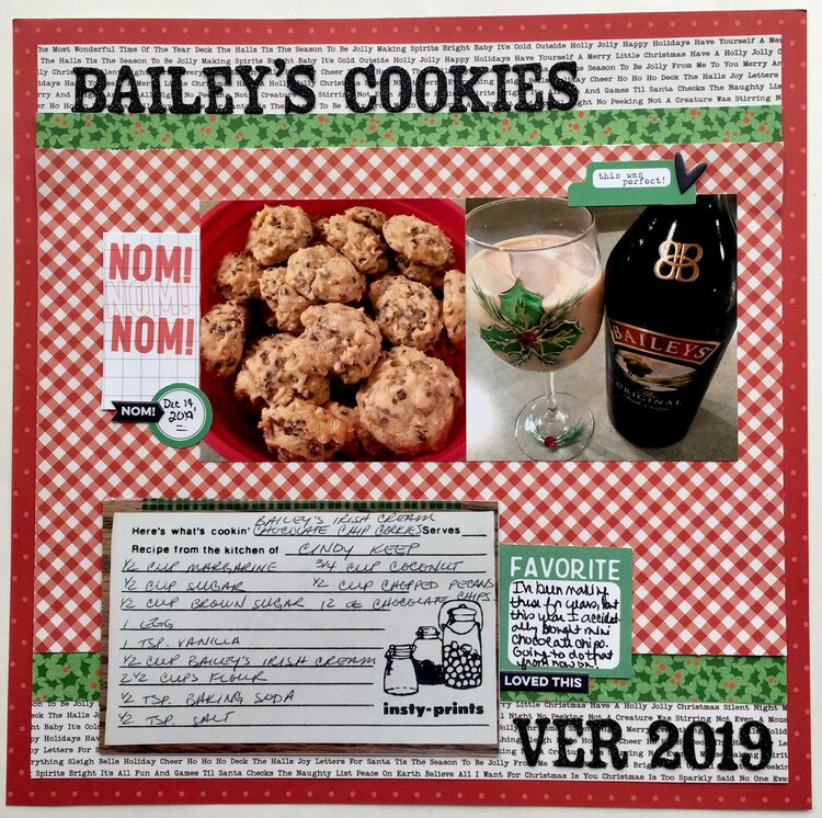 Baileys Cookies