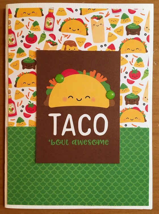 Taco Birthday Card