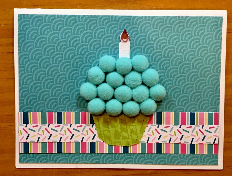 Cupcake Birthday Card