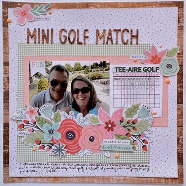 Mini Golf Match