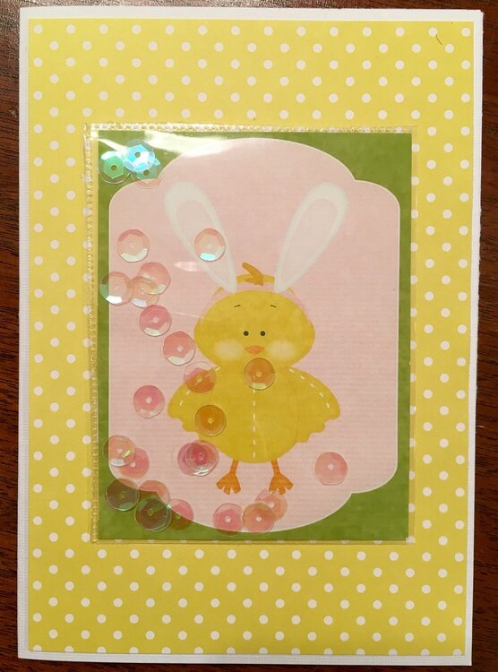 Easter Chick Card