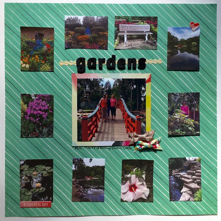 Gardens Two Page Layout