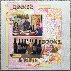 Dinner, Books & Wine
