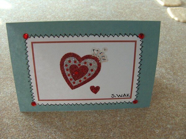 Valentine card VI
