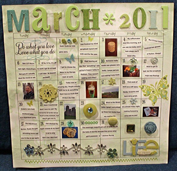 March 2011 Calendar
