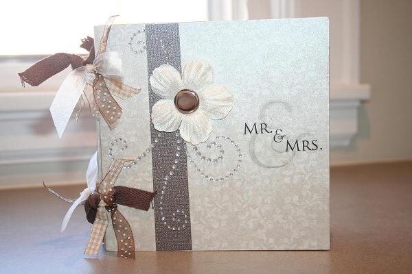 Mini Chipboard Wedding Album