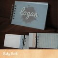 Baby milestones book
