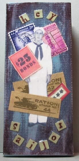 Hey Sailor!  Altered box ***As seen in Legacy***