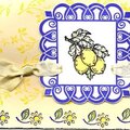 French Provencial Lemons card ***Challenge***