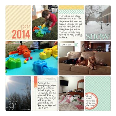 2014 Digital Project Life Page 1